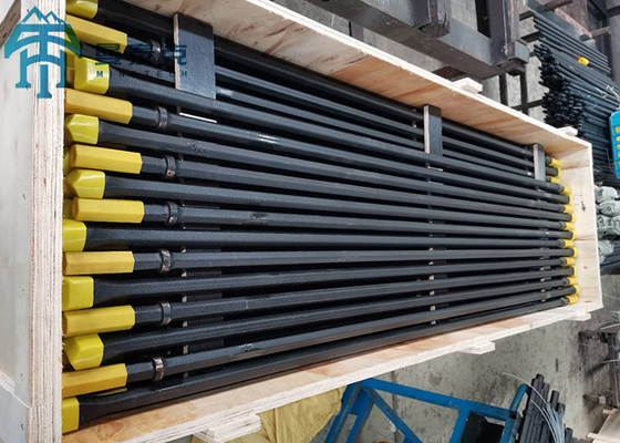 Dia41mm L80cm / L120cm Batang Bor Baja Integral Penggunaan Pengeboran Geologi
