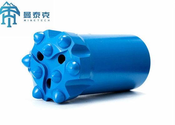 76mm T38 Thread Button Bit dengan 12 tombol untuk Penambangan