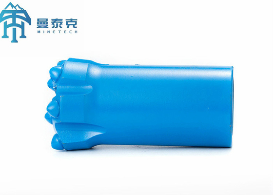 T45 110mm Thread Button Bit untuk Drifting Tunneling Bench Drilling