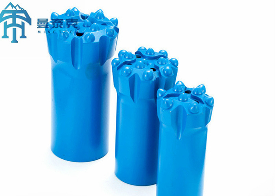 T45 89mm Thread Rock Drilling Tools Button Bit Untuk Penambangan Penggalian