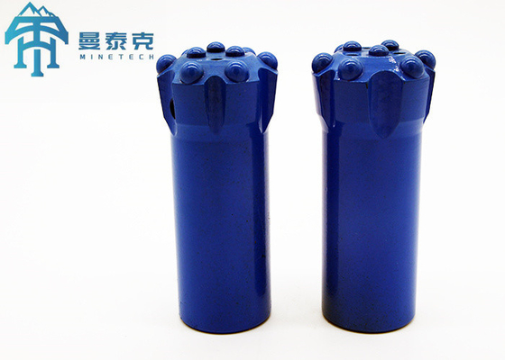 64mm T38 Underground Mining Thread Button Bit ISO 9001 Terdaftar