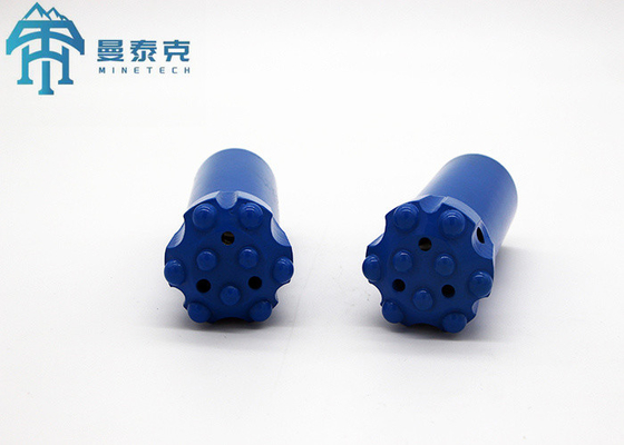 T38-64mm Carbon Steel Rock Drilling Thread Drill Bit Carbon Steel Untuk Pengeboran Efisien
