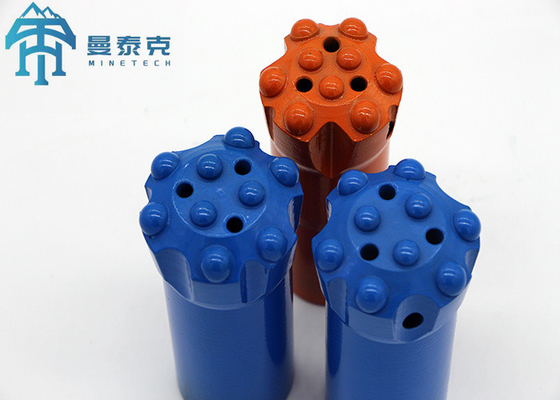 T38-64mm Carbon Steel Rock Drilling Thread Drill Bit Carbon Steel Untuk Pengeboran Efisien