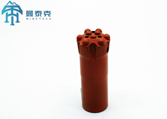 Tombol Bulat Keras 42mm Bit Pengeboran Batu Untuk Penambangan
