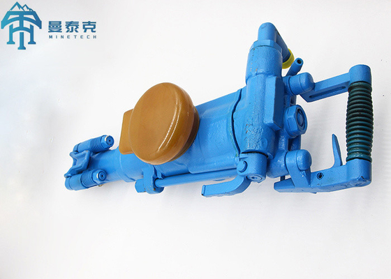 YT27 Rock Drill Hard Ground Blast Hole Air Leg Machine Untuk Pertambangan Pengeboran quarrying