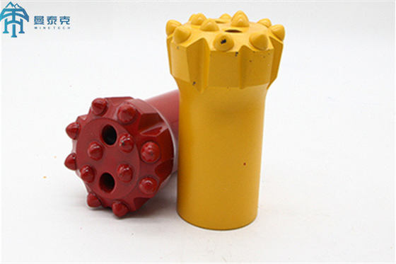 Top Hammer Drill St58 102mm Thread Button Bit Untuk Mining Rock