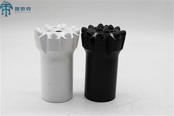 Disesuaikan Flat Face Thread Button Bit Untuk Pengeboran Batu