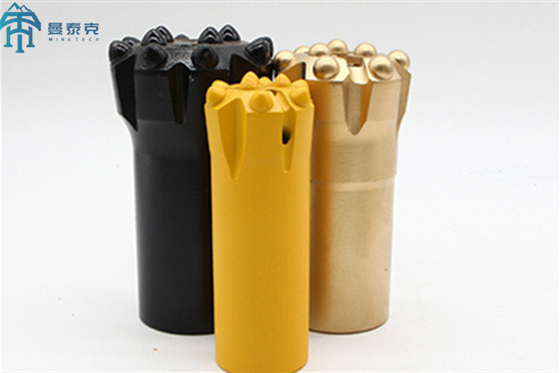 Thread T38 76mm Carbide Rock Bits 13 Tombol Normal