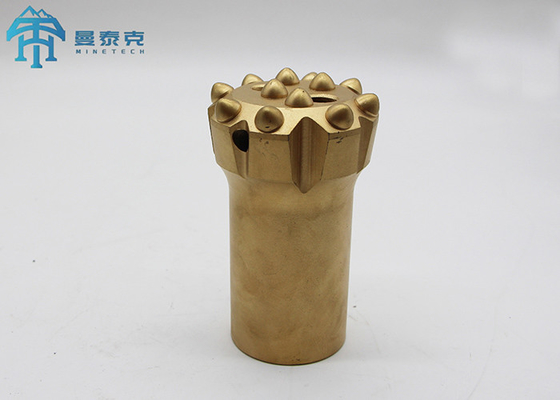 89mm R32 Retrac Bor Bit Top Hammer Thread Button Bit untuk pertambangan