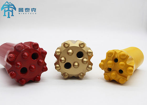 R32 Thread Button Bit 45mm Untuk Tunneling Quarrying