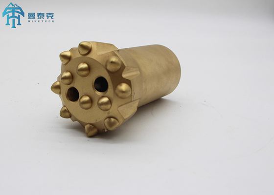 89mm R32 Retrac Bor Bit Top Hammer Thread Button Bit untuk pertambangan