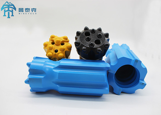 Top Hammer 76mm T45 Tombol Tarik Kembali Alat Penambangan Karbida Semen
