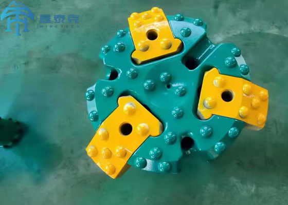 Ql80 Shank Dth Drill Bit Flat Front Design Dengan Tabung Udara Untuk Pengeboran Batu
