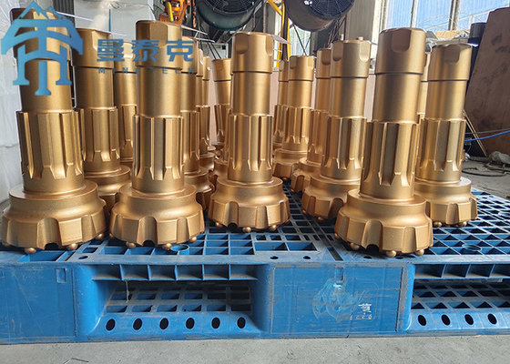 ISO9001 Lubang Ledakan Disesuaikan Hard Rock Drill Rig Bit ND55 133mm