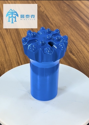 102MM-T38 Button Drill Bit Untuk Mesin Pengeboran Bagian Mesin Pertambangan Penting