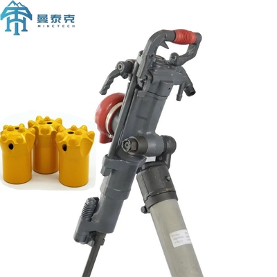 Pneumatic Power Airleg S82 Mesin Pengeboran Batu Untuk Pertambangan Emas