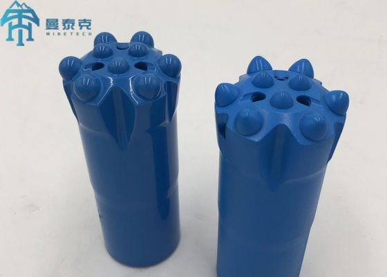 T51 102mm Thread Button Drill Bit Bagian Mesin Pertambangan Esensial Untuk Pengeboran Lubang