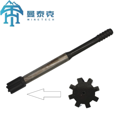 692mm HD715 Adaptor batang penempaan untuk pengeboran bangku hidrolik
