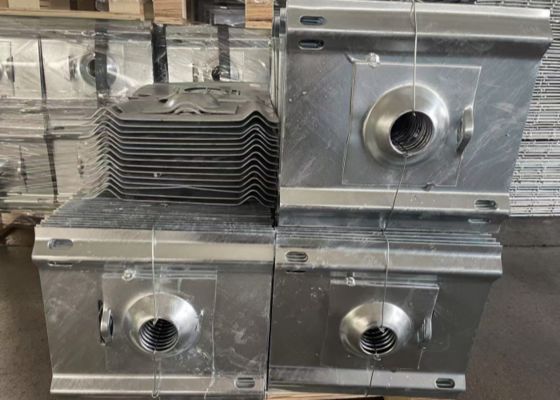 Baut Gesekan Split Set Oksida Hitam Kekuatan Tinggi 42mm untuk Pengeboran Terowongan dan Pertambangan