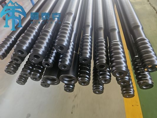 CNC T38 Thread Drill Rod with 3050mm Length and Carbon Steel Construction for Rock Drilling
