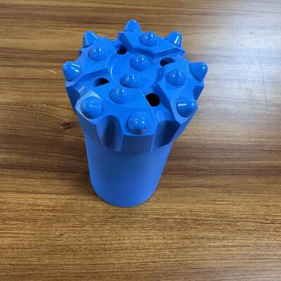 89mm T45 Thread Button Bit Untuk Tunnel Pipe Roof Pre-Support Bor