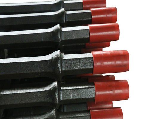 Hex22 Alat Pengeboran Batu Pneumatik Taper Drill Rod