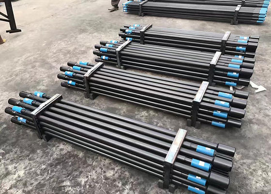 Mudah untuk menangani Desain batang M / Female M / F membuat lebih mudah untuk melepaskan dan menangani Extension Drilling Rods T38 3660mm
