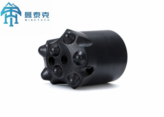 Broca Conica 36mm Mining Button Bit 11 Derajat 7 Tungsten Carbide Tips