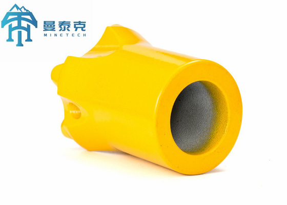 Kuning 7/11/12 derajat Tapered Button Bit Rock Button Bits Alat Pengeboran