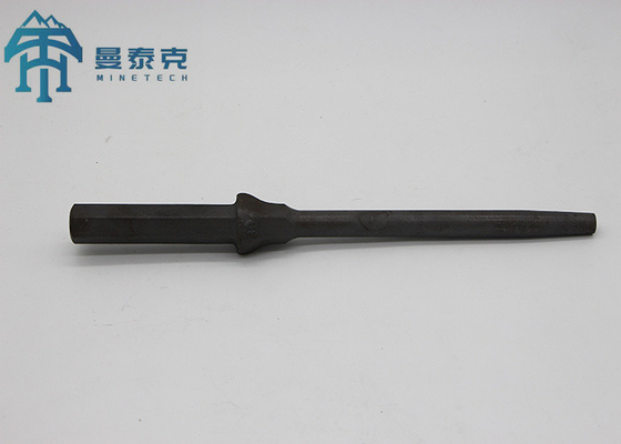 Panjang Kerja 600mm Hex Drill Rod 11 Gelar Alat Penggalian