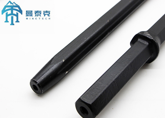 H25 108mm Shank End 12 Derajat Alat Pertambangan Batang Bor Heksagonal
