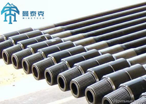 Diameter 76mm DTH Drill Rod dengan Ketebalan 7,3mm dan Panjang 3m untuk Pengeboran Batu