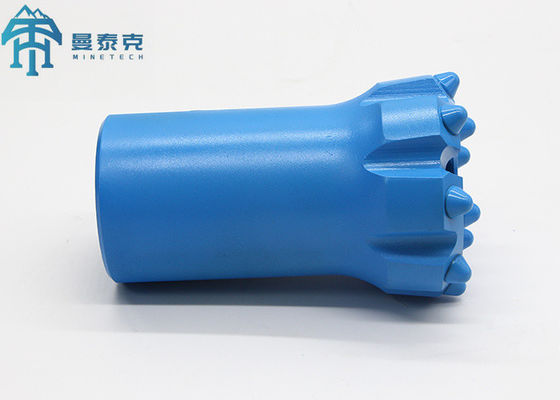 Bit Tombol Benang Karbida Semen 64mm Menempa Mata Bor Batu Tahan Abrasi Tinggi dan Tahan Benturan