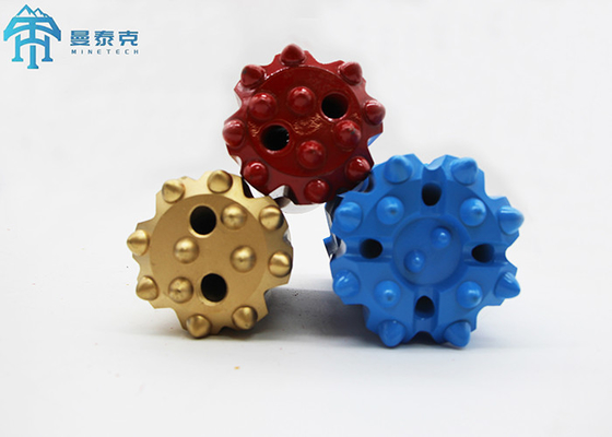 76mm T38 Bor Bit Cemented Carbide Mining Tool Retract