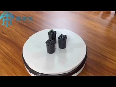 34mm 7 derajat Tapered Button Bit dengan Zin dilapisi di dalam alat pertambangan