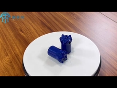 32mm 11 derajat Tapered Button Bit Untuk Pengeboran Batu CNC Machining