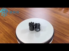 11 Derajat 32mm Peledakan Tombol Lubang Bor Batu Baja Karbon