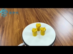 11 Tingkat 7 Tombol Karbida Baja Tapered Tombol Bit Untuk Pengeboran Batu