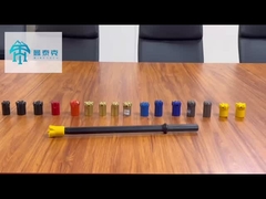 Pengeboran lubang kecil dengan bor kerucut dengan karbida bola