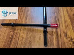 Top Hammer Rock Drill H22 7 Degree Taper Drill Rod untuk Penambangan Tunneling Shank Hex 22*108mm