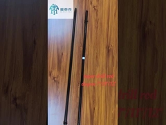 H22 7 derajat Taper Drill Rod untuk Mining Tunneling Shank Hex 22*108mm