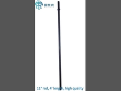Hitam Warna 4 kaki Panjang Hexagonal Drill Rod Underdound Mining Tool