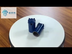 32mm 6 tombol Taper Bits Alat batuan untuk quarry dan pertambangan