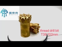 45-127mm R25-T51 Retrac Thread Button Bit Ballistic / Bola