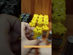 Memukul off bit 34mm 6 studs 7studs 11 ° batu bor kerucut bit