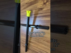 Multi Fungsi Hard Rock Drill Rod H22 11 derajat Taper Rod untuk Tunneling Pertambangan