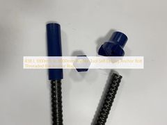 R38 L 1000mm sampai 8000mm Anchor Tool Self Drilling Anchor Bolt Threaded Bar Anchor Rods